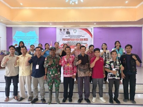 Calon Ketua RT 01 dan Warga RT 01